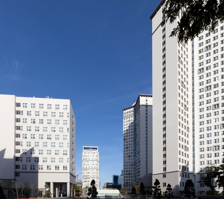 On-campus student dormitory